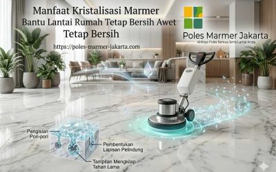 Manfaat Kristalisasi Marmer Bantu Lantai Rumah Tetap Bersih Awet